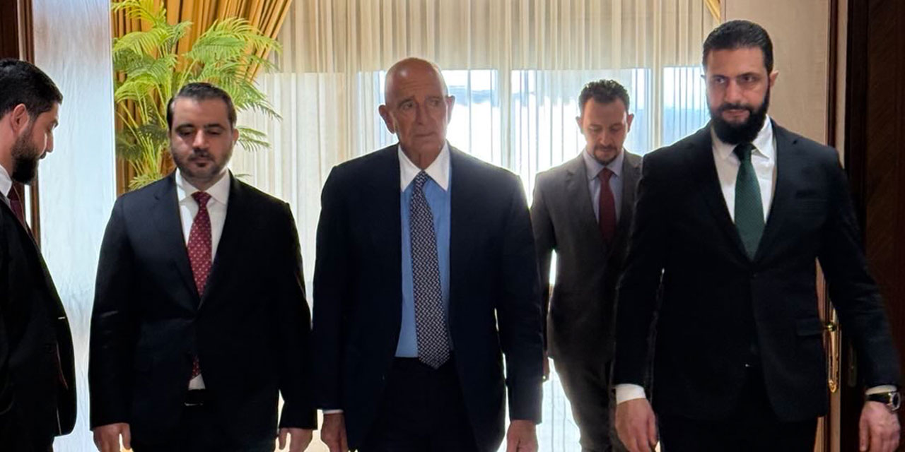 Şam'da Şara ile görüşen Barrack: Diyaloğa dönülmesi gerekiyor