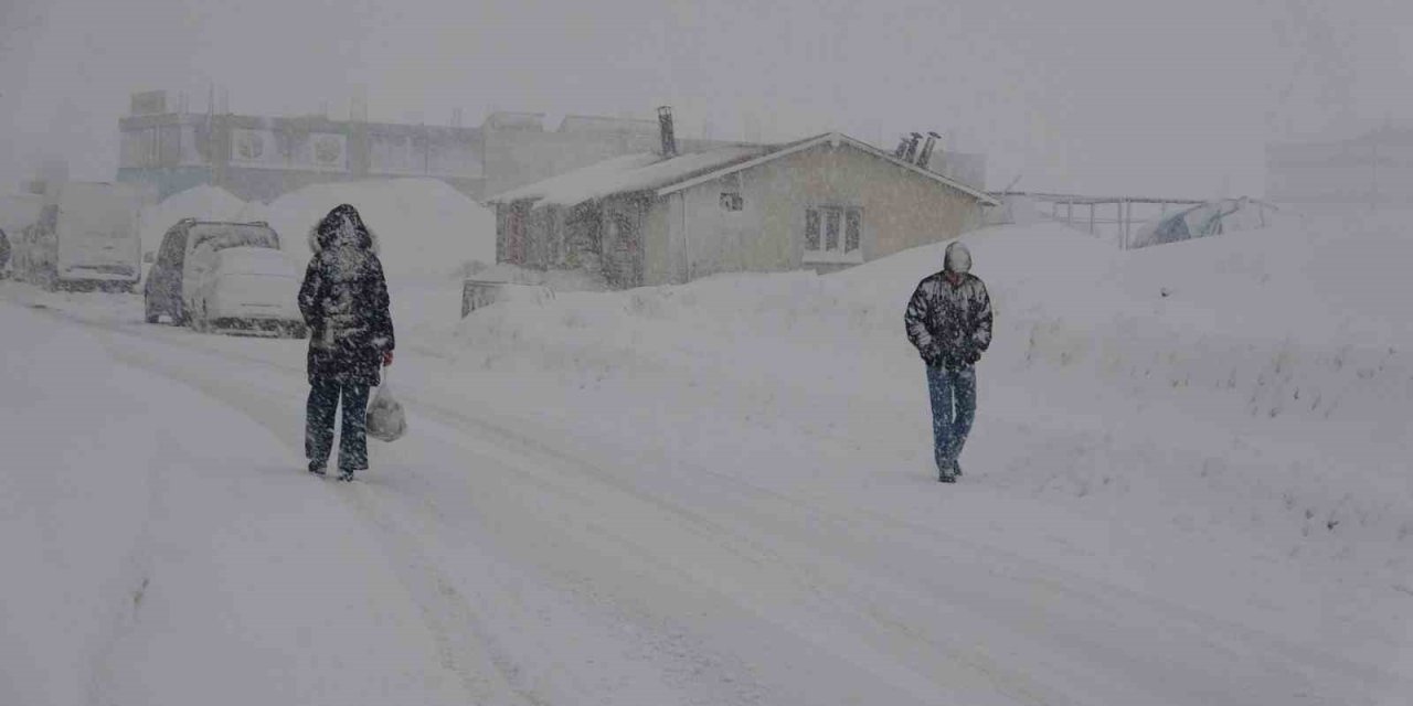 Bitlis’te kar yağışı nedeniyle 51 köy yolu ulaşıma kapandı