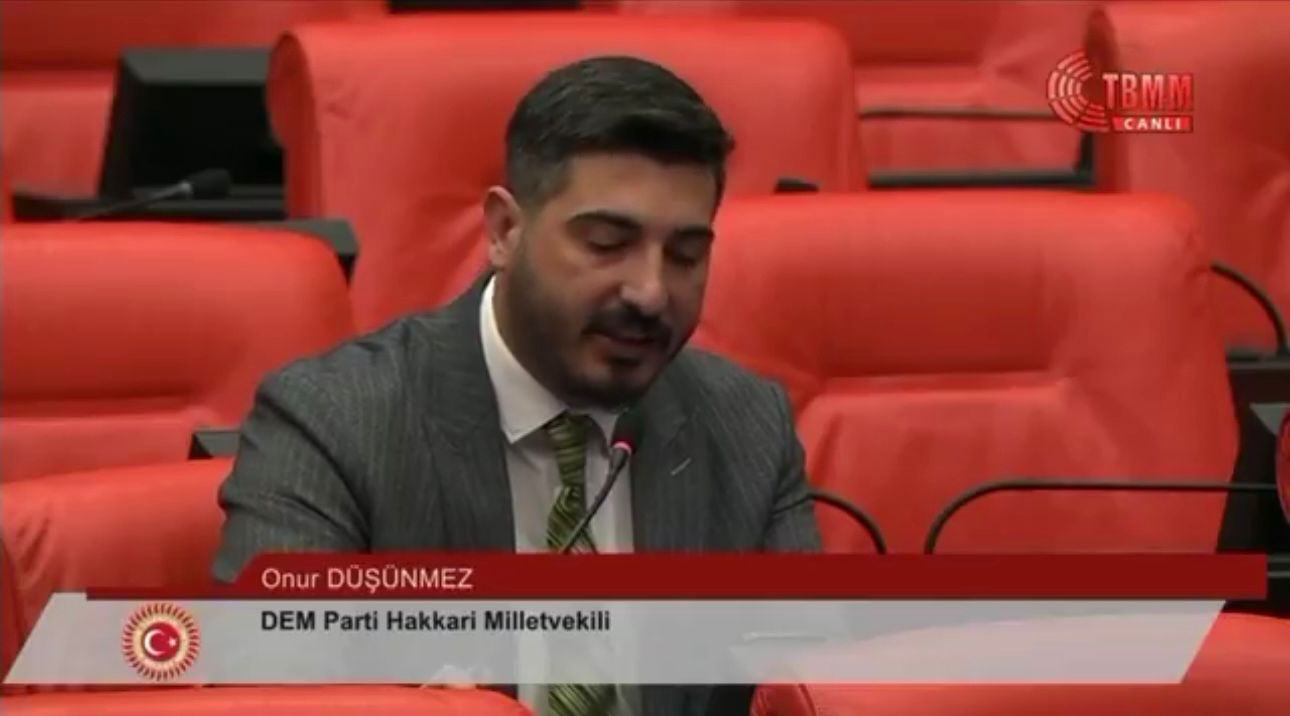 Onur Düşünmez: “Suriye'de yaşananlar sistematik suçlara dönüşmüş durumda”