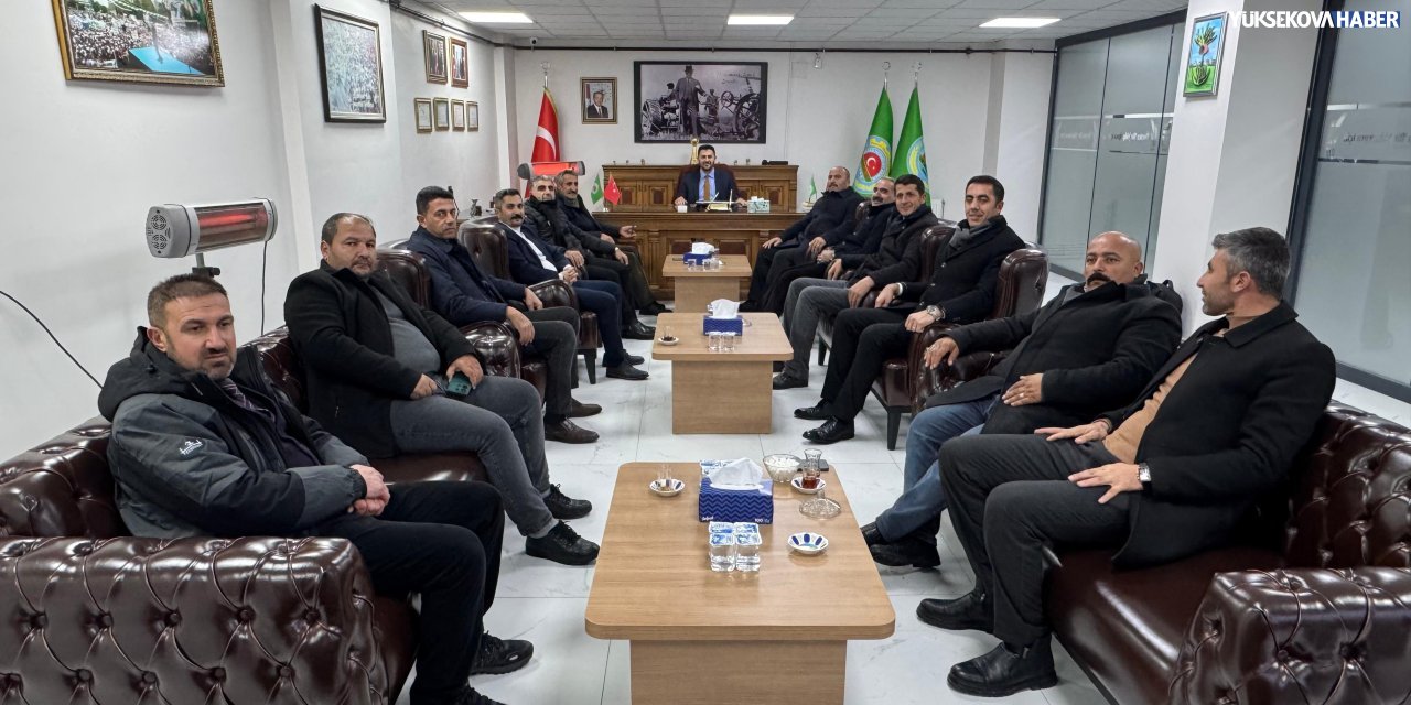 Yüksekova Ziraat Odası’nda muhtarlarla tarım ve hayvancılık değerlendirmesi
