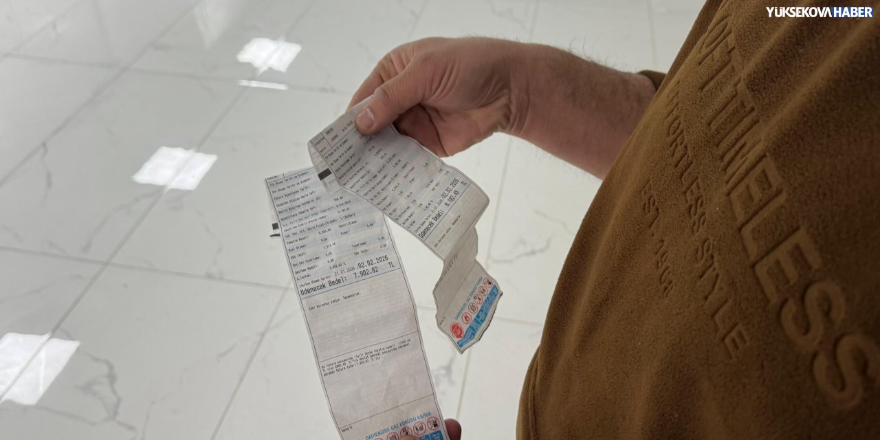 Yüksekova’da doğalgaz faturalarına tepki