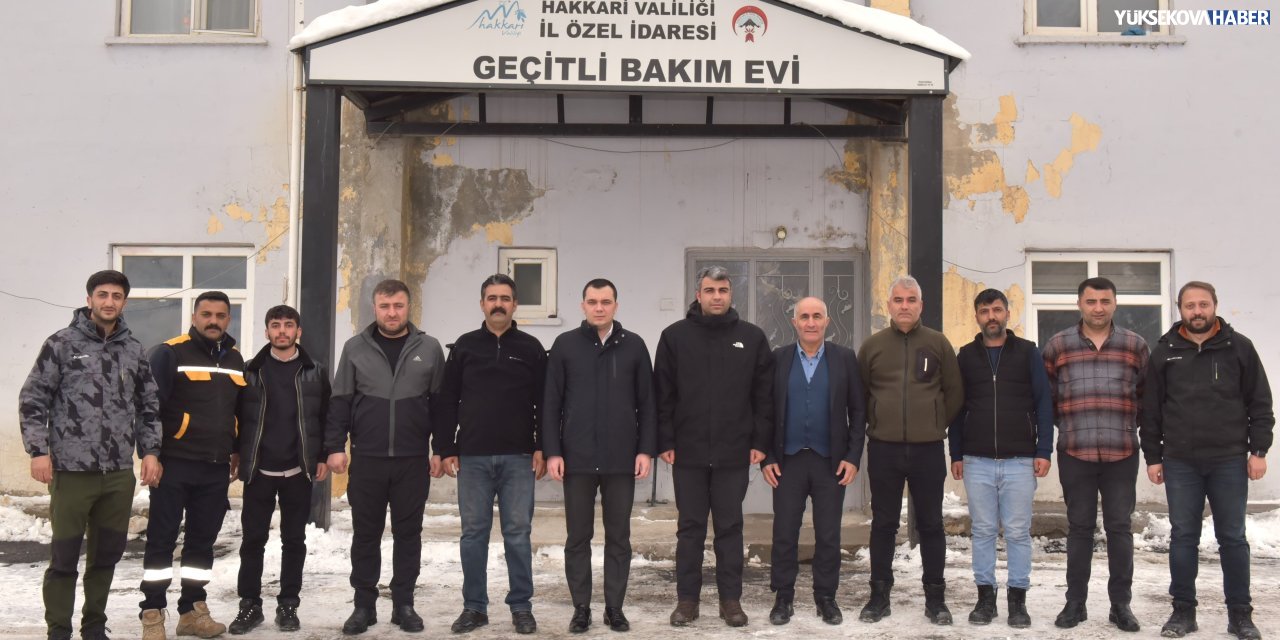 Vali Yardımcısı Cüneyt Zor’dan Geçitli Bakım Evi şantiyesine ziyaret