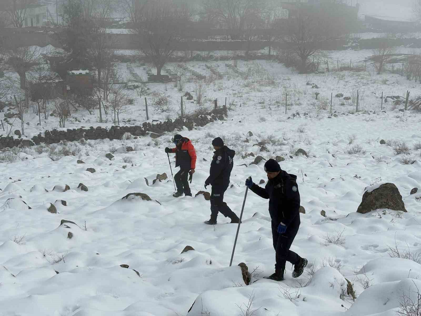 Şizofreni hastası kadını arama çalışmaları 4’üncü gününde de sürüyor