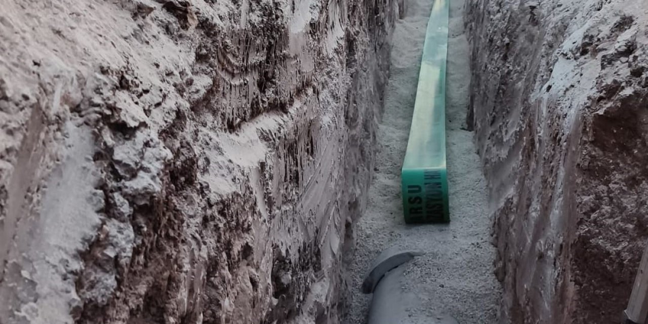 MARSU, bir mahallede daha atık su sorunu çözüldü