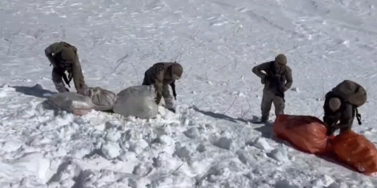 Yüksekova kırsalında 348 kilo uyuşturucu ele geçirildi