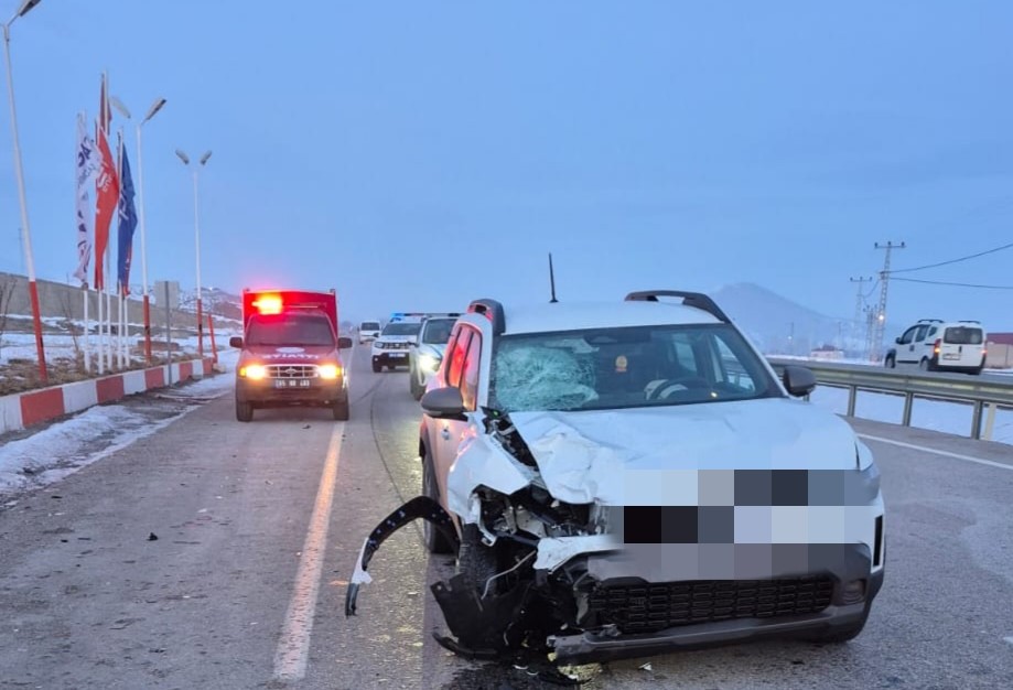 Van’da trafik kazası: 1 yaralı