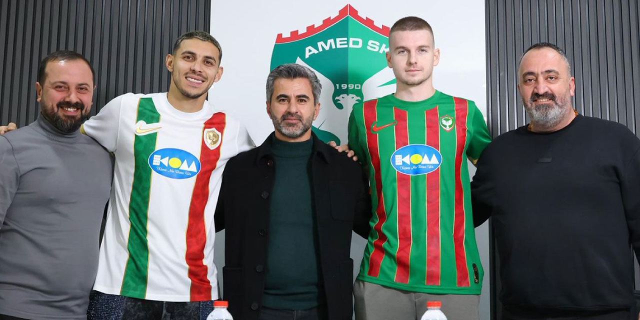 Amedspor’dan savunma ve kanada iki transfer