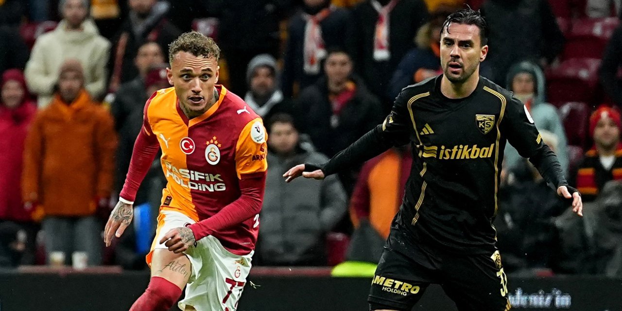 Galatasaray 3 puanı 4 golle aldı