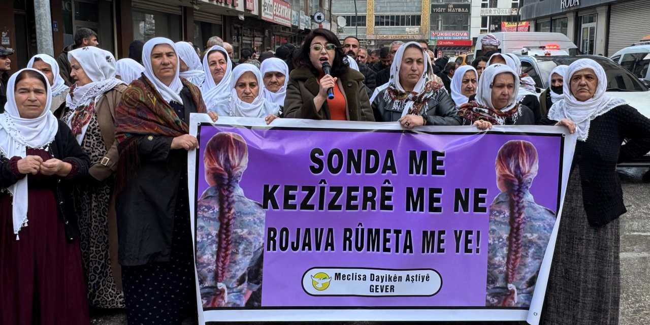 Yüksekova’da gözaltılara karşı basın açıklaması