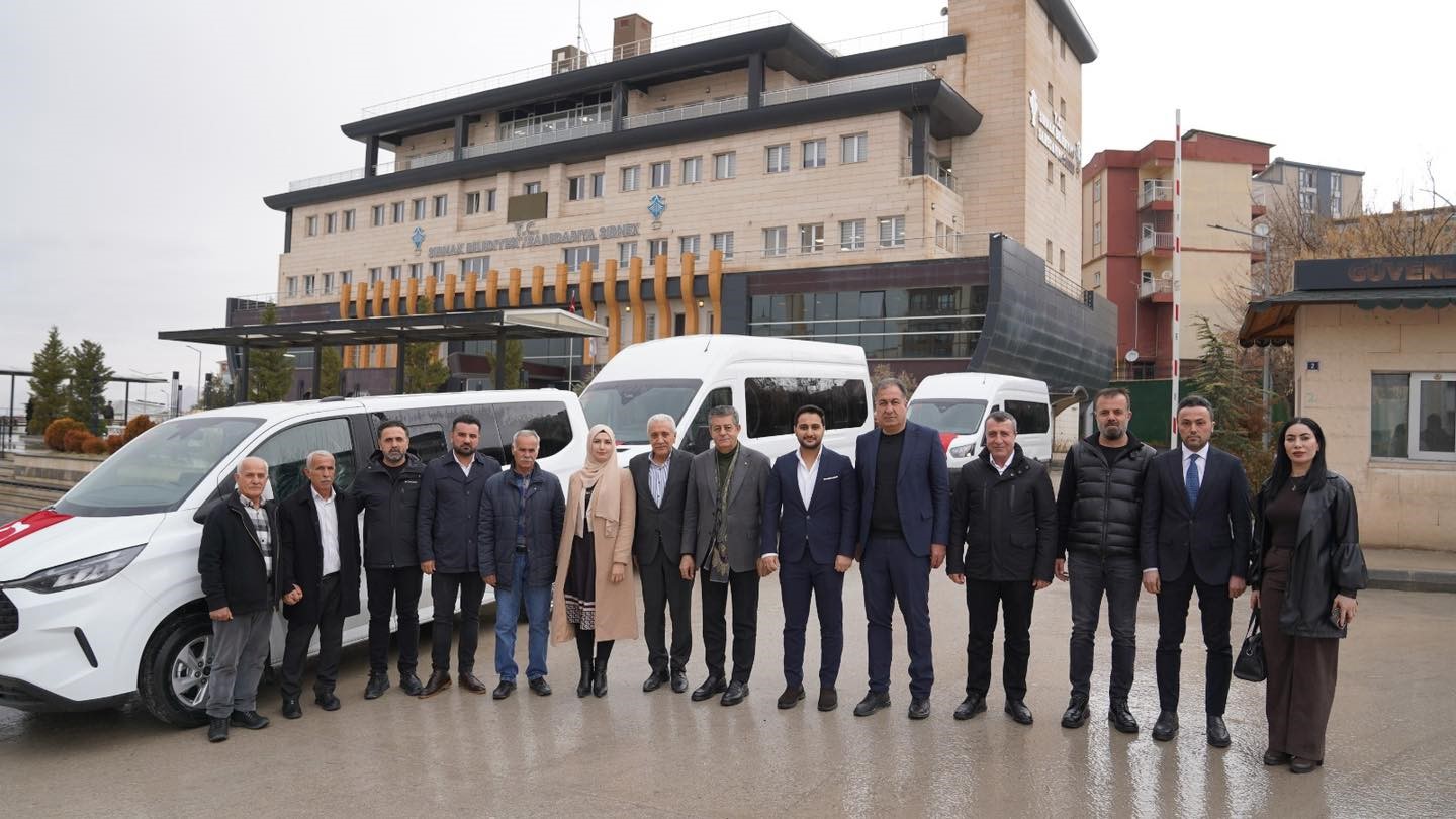 Şırnak Belediyesi araç filosunu güçlendiriyor