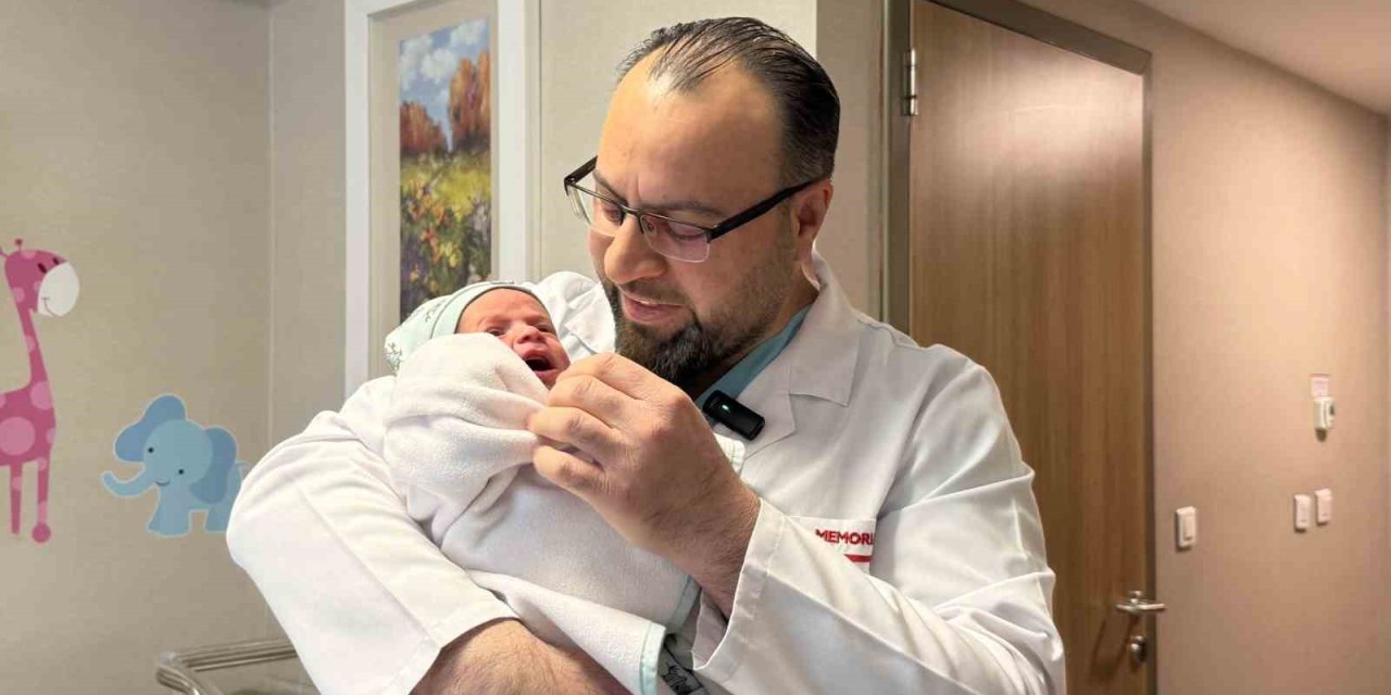 Diyarbakır'da milyonda bir görülecek sağlık sorunuyla doğdu