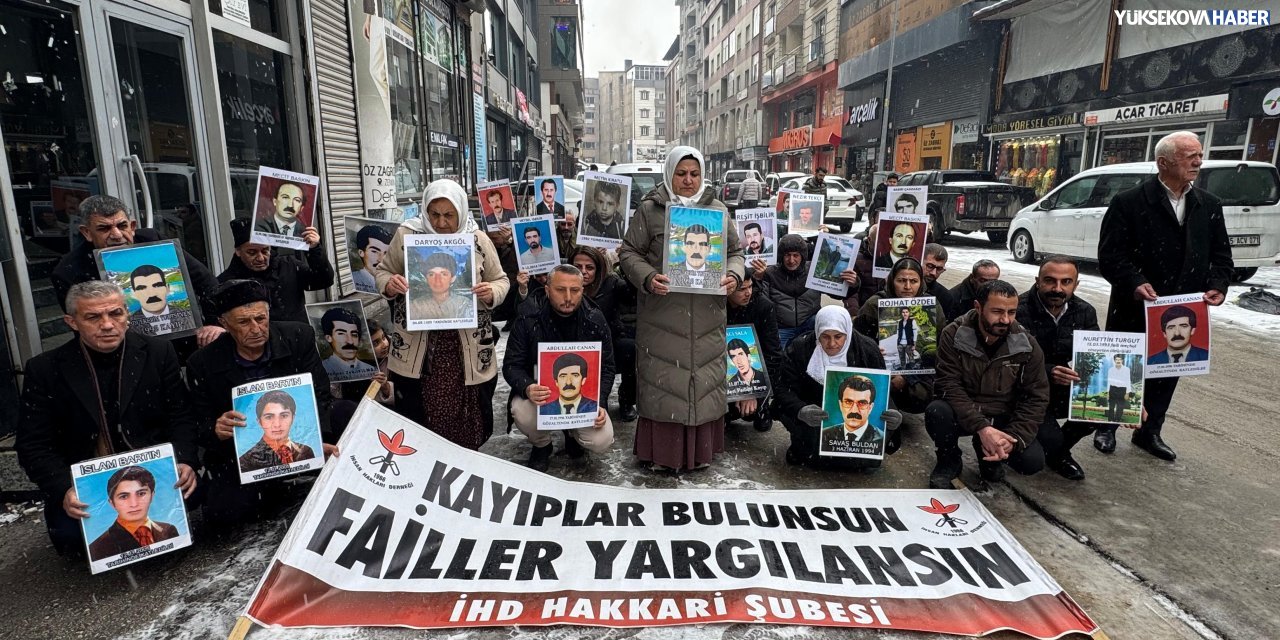 İHD Hakkâri ve kayıp yakınları Mehmet Mehdi Akdeniz için adalet istedi