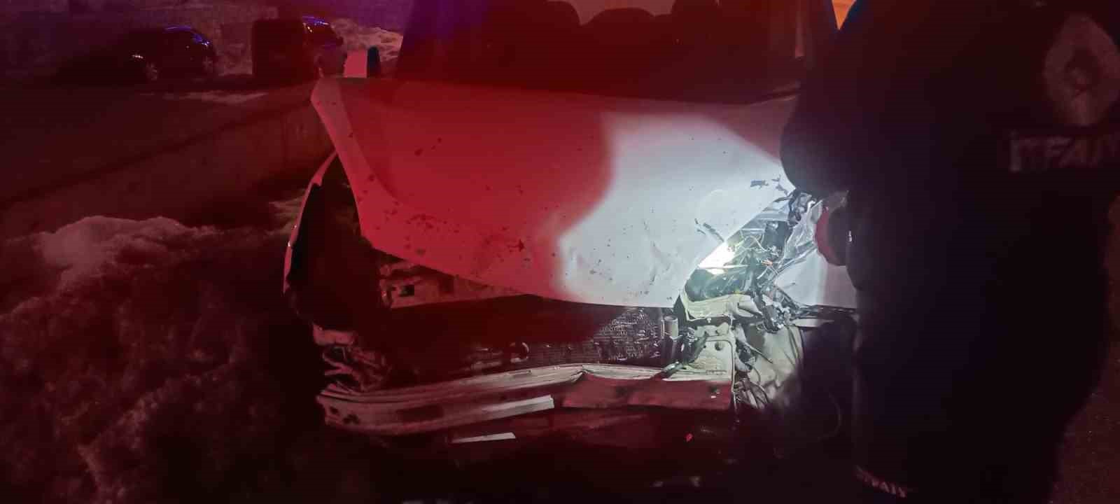 Van’da trafik kazası: 1 yaralı