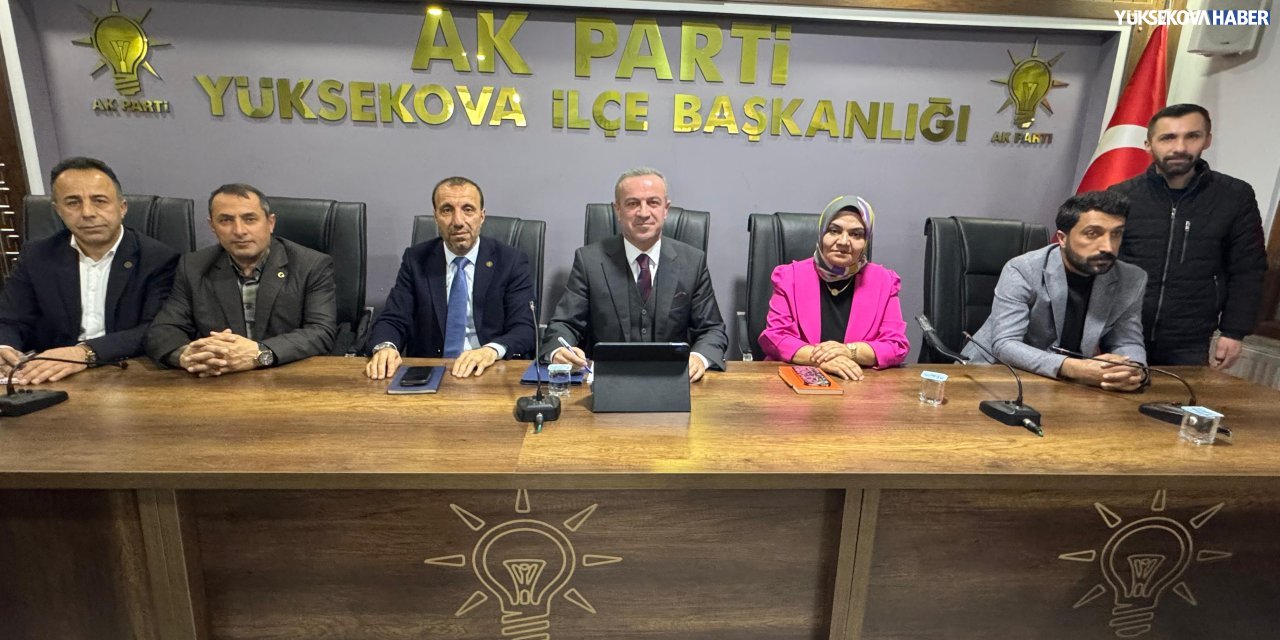 Yüksekova’da AK Parti İlçe Danışma Meclisi Toplantısı yapıldı