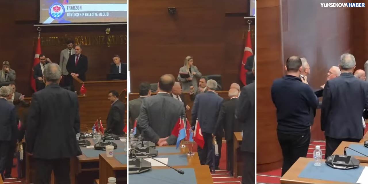 Trabzon Belediye Meclisi’nde 'Şemdinli'ye 100 Milyon TL destek' gerginliği
