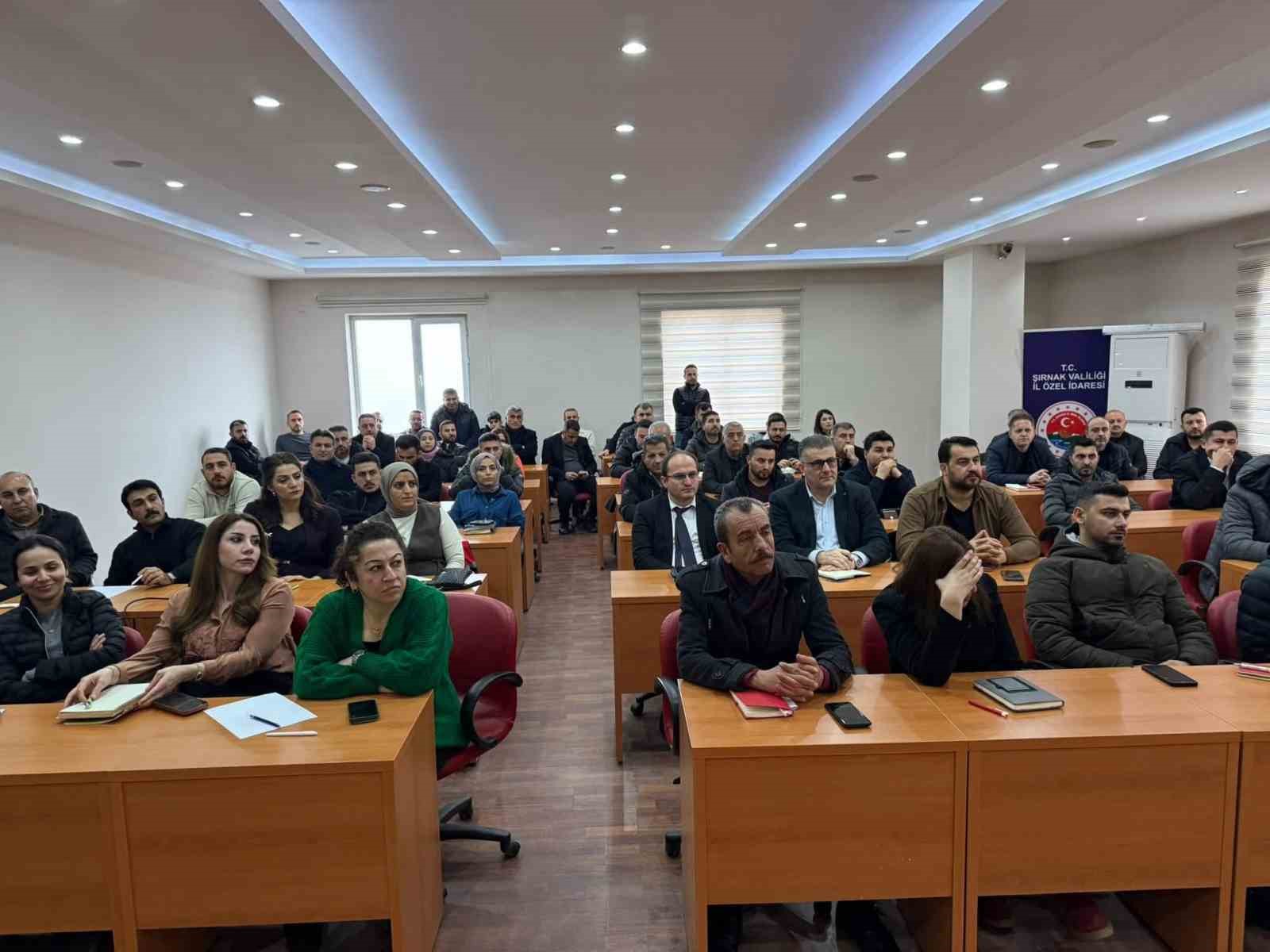 Şırnak’ta kamu alımlarında yeni dönem, mevzuat eğitimiyle hata payı azalacak