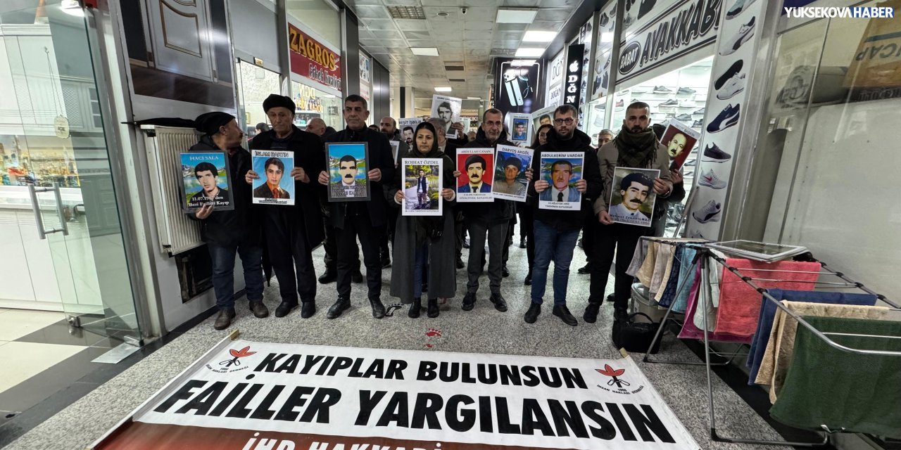İHD Hakkâri ve kayıp yakınları Cüneyt Aydınlar için adalet talep etti