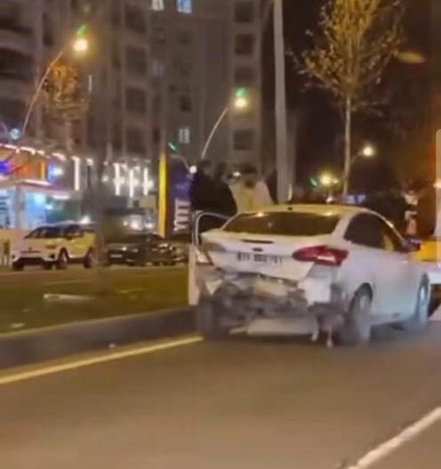 Diyarbakır’da zincirleme kaza: 2 yaralı