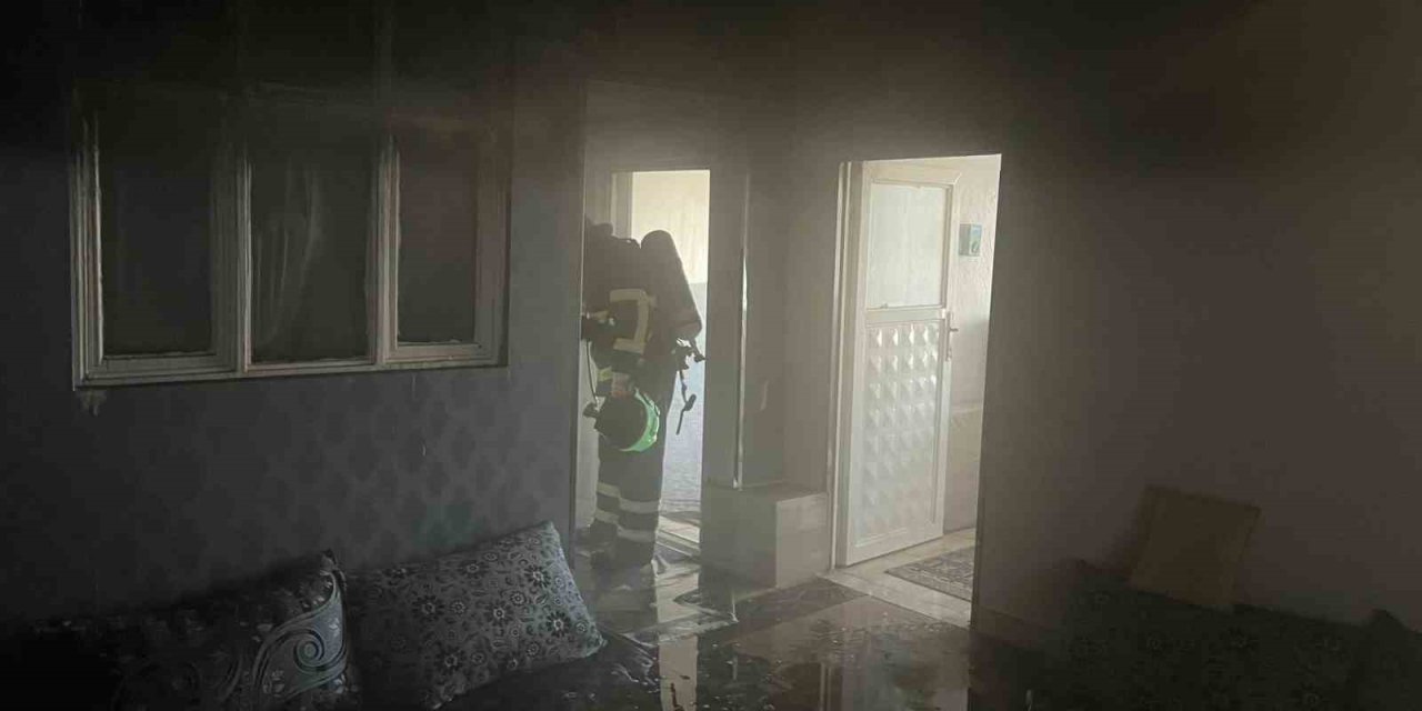 Mardin’de müstakil evde yangın