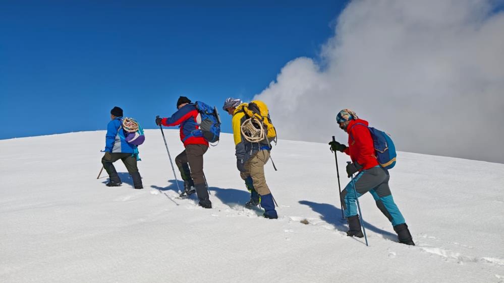 Hakkari’de kış tırmanışı