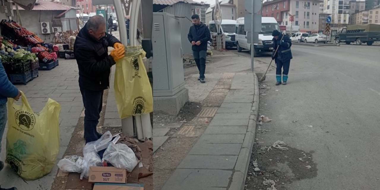 Kar eridi, çöpler ortaya çıktı: Hakkari’de geniş çaplı temizlik