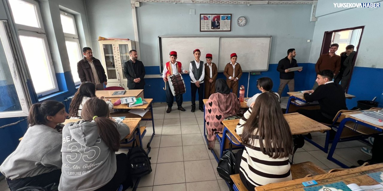 Yüksekova’da okulda Ramazan etkinlikleri