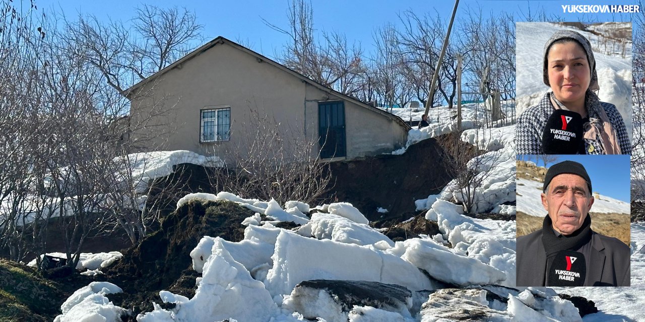 Yüksekova’nın Esenyurt Mahallesi’nde heyelan: “Gerekli önlemler alınmalıydı”