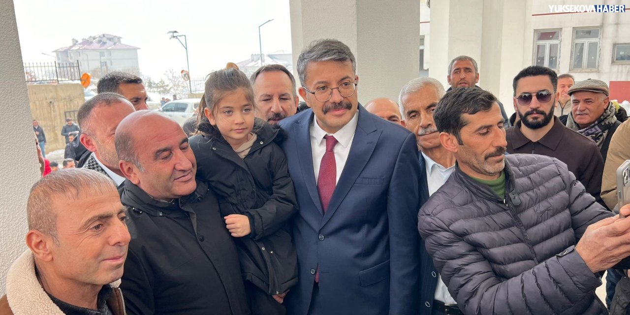 Ali Çelik’ten Yüksekova’da veda ziyareti