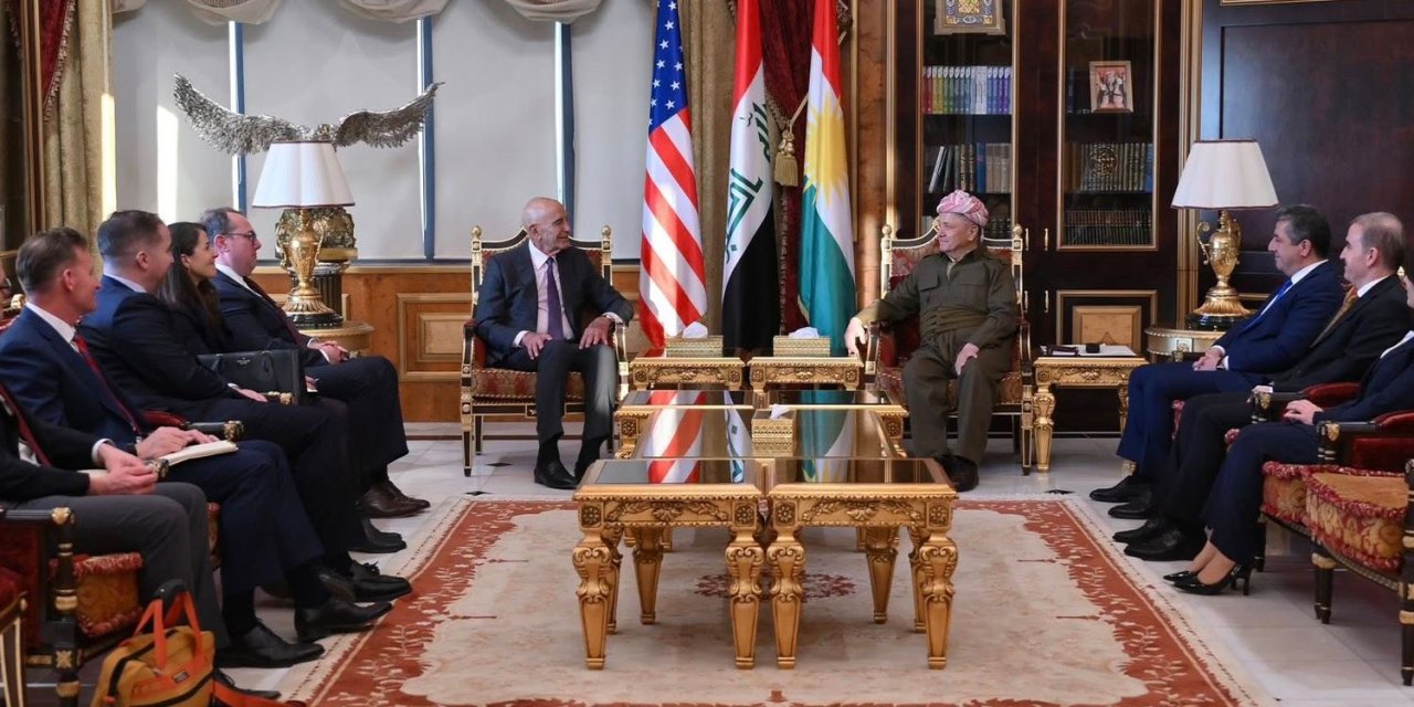 Barzani, ABD’li temsilci Barrack’ı kabul etti