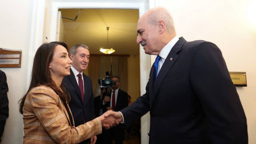 Kurtulmuş’tan DEM Parti eş genel başkanlarına ziyaret