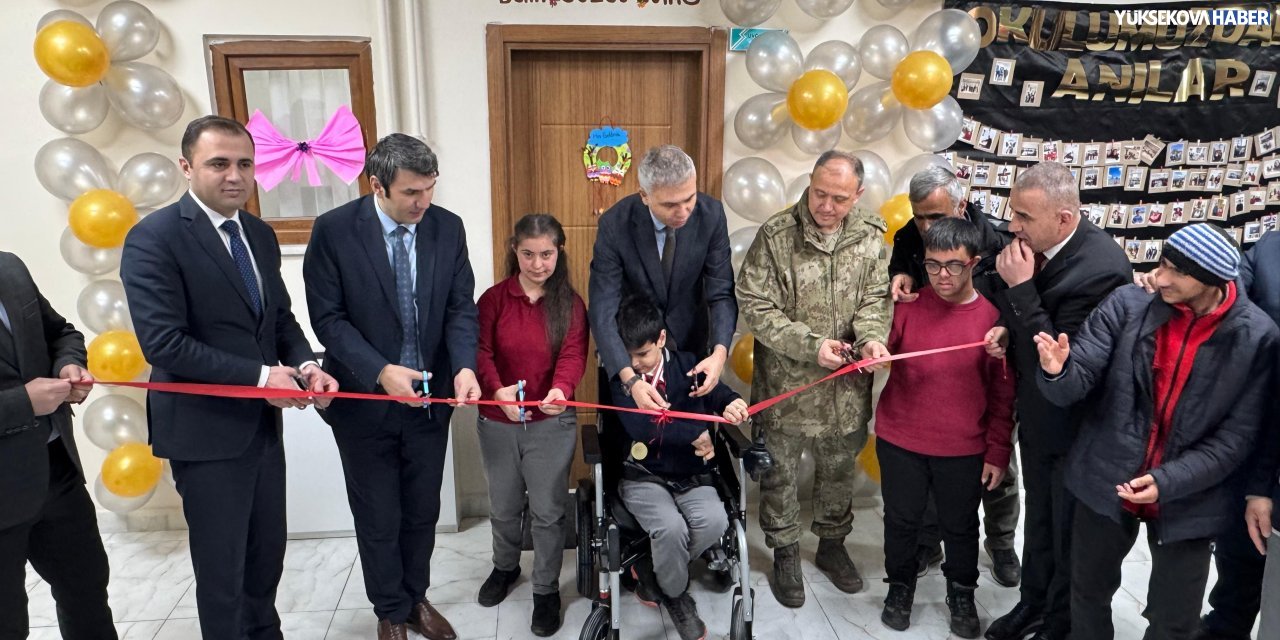 Yüksekova’da özel eğitim okuluna uygulama evi kazandırıldı