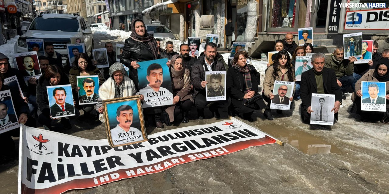 İHD Hakkari ve kayıp yakınları, Mehmet Yaşar için adalet talep etti
