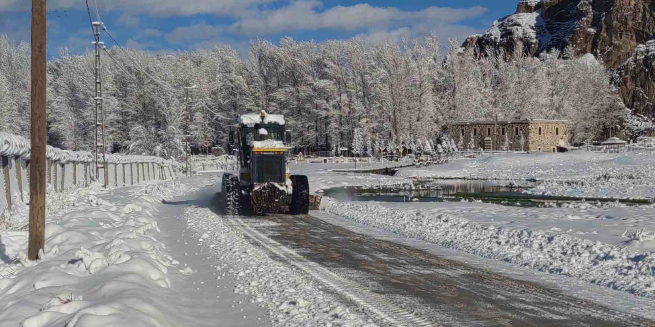 Van’da kardan dolayı kapanan 390 yoldan 230’u açıldı