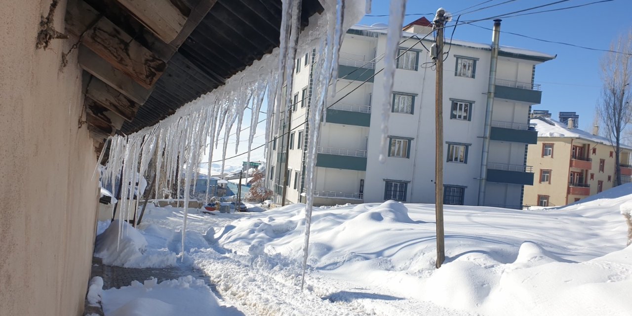 Başkale'de termometreler eksi 18’i gördü