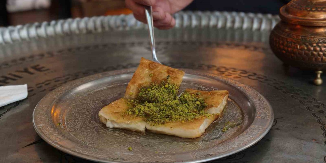 Mardin’de kahiye tatlısı geleneği Ramazan’da da sürüyor