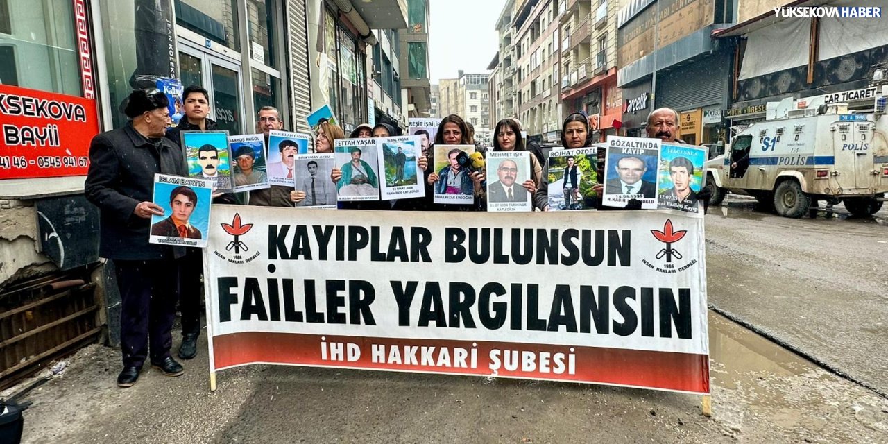 İHD Hakkari ve kayıp yakınları, Hatice Atalay için adalet talep etti