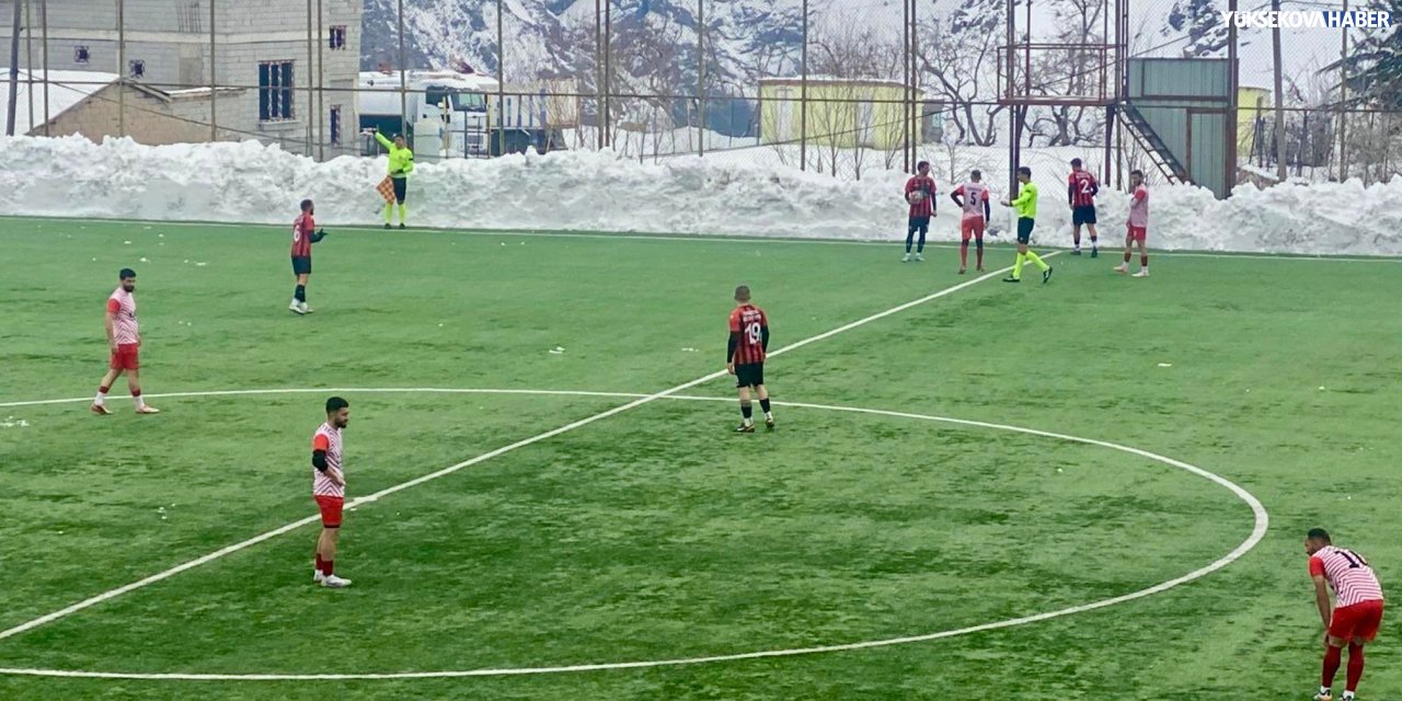 Yüksekova Belediyespor’dan 7-0'lık galibiyet