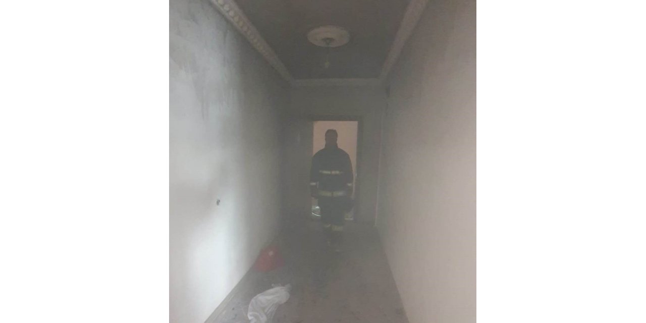 Van’da ev yangını