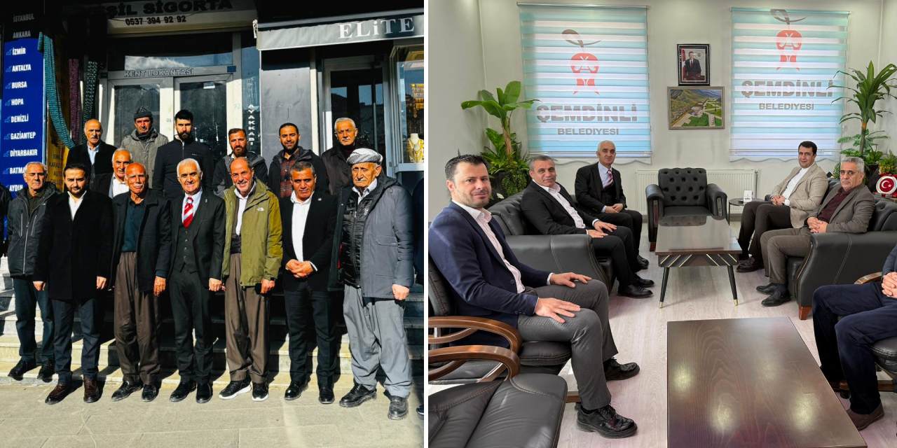 Sarı ve Durna'dan Şemdinli’ye iadei ziyaret