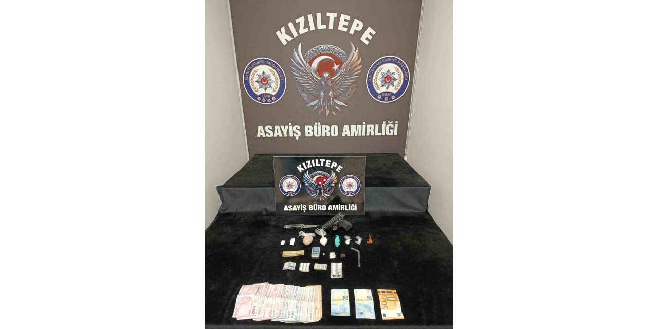 Kızıltepe'de uyuşturucu operasyonunda 4 şüpheli yakalandı