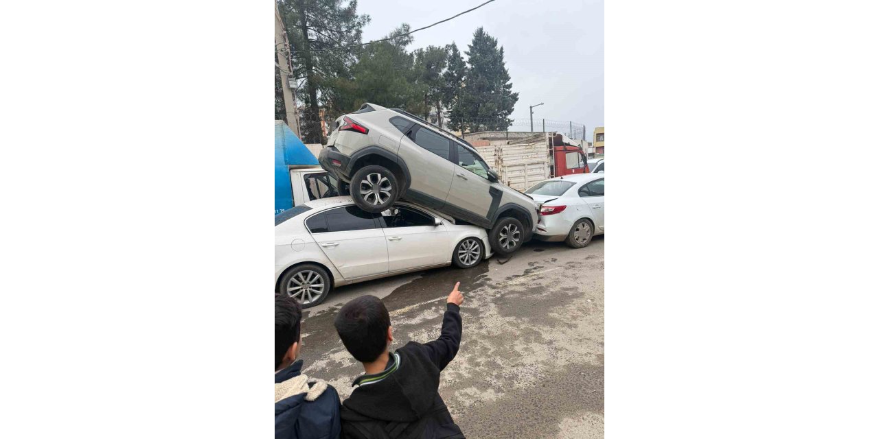 Mardin’de zincirleme trafik kazası
