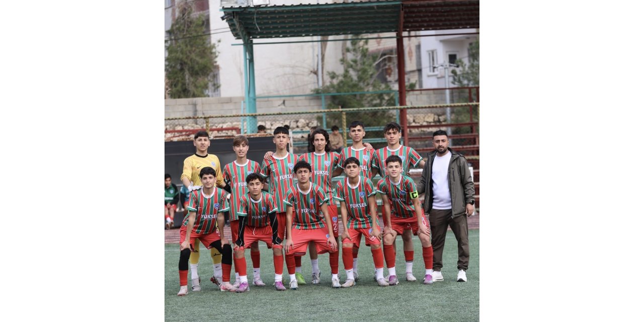 Cizre Dicle Spor, U15 Elit Gelişim Ligi’nde Mazıdağı Fosfat Spor’u 8-0 yendi