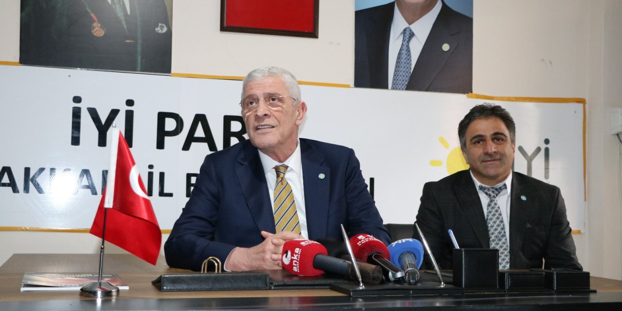 İYİ Parti Genel Başkanı Dervişoğlu Hakkari'deydi