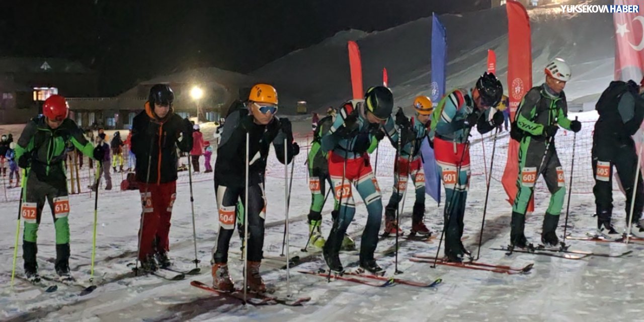 Türkiye Dağ Kayağı Şampiyonası ilk kez Hakkari’de düzenlendi