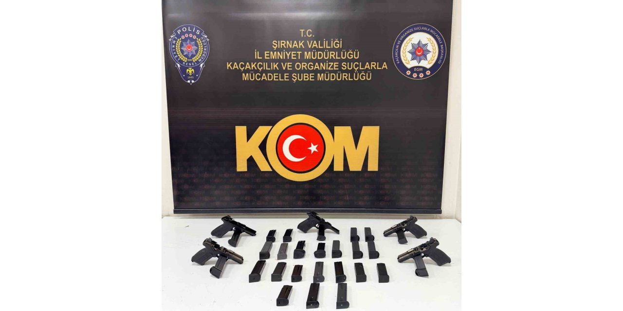 Şırnak’ta narkotik, kaçakçılık ve asayiş operasyonu: 5 tutuklama
