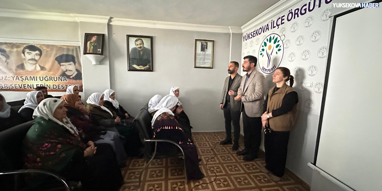 Yüksekova’da Halepçe Katliamı anıldı