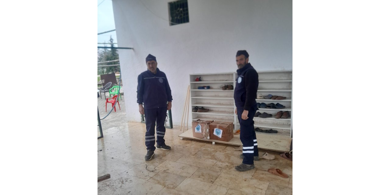 Eğil Belediyesi tarafından cami ve taziye evlerine destek