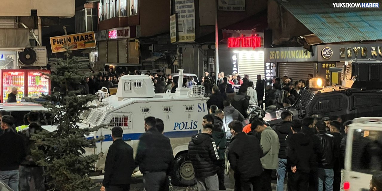 Yüksekova’da kavga: 2 yaralı