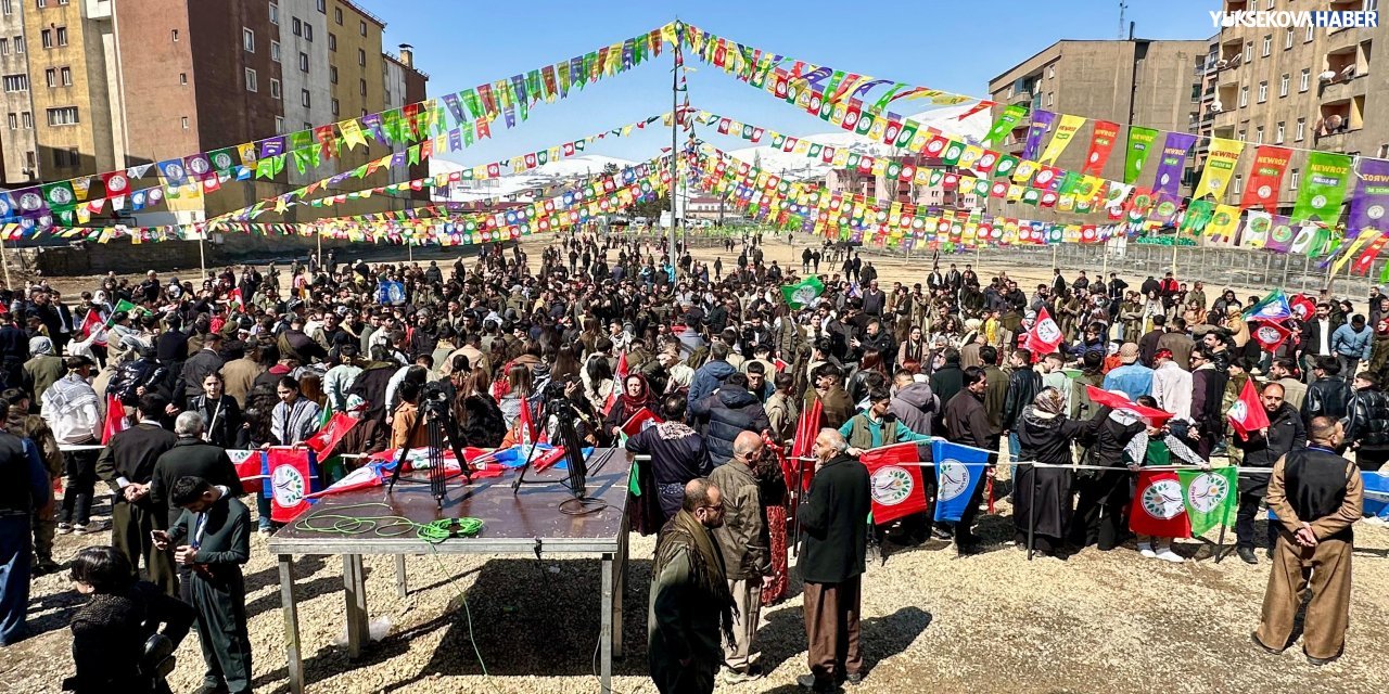 Yüksekova’da Newroz kutlaması başladı