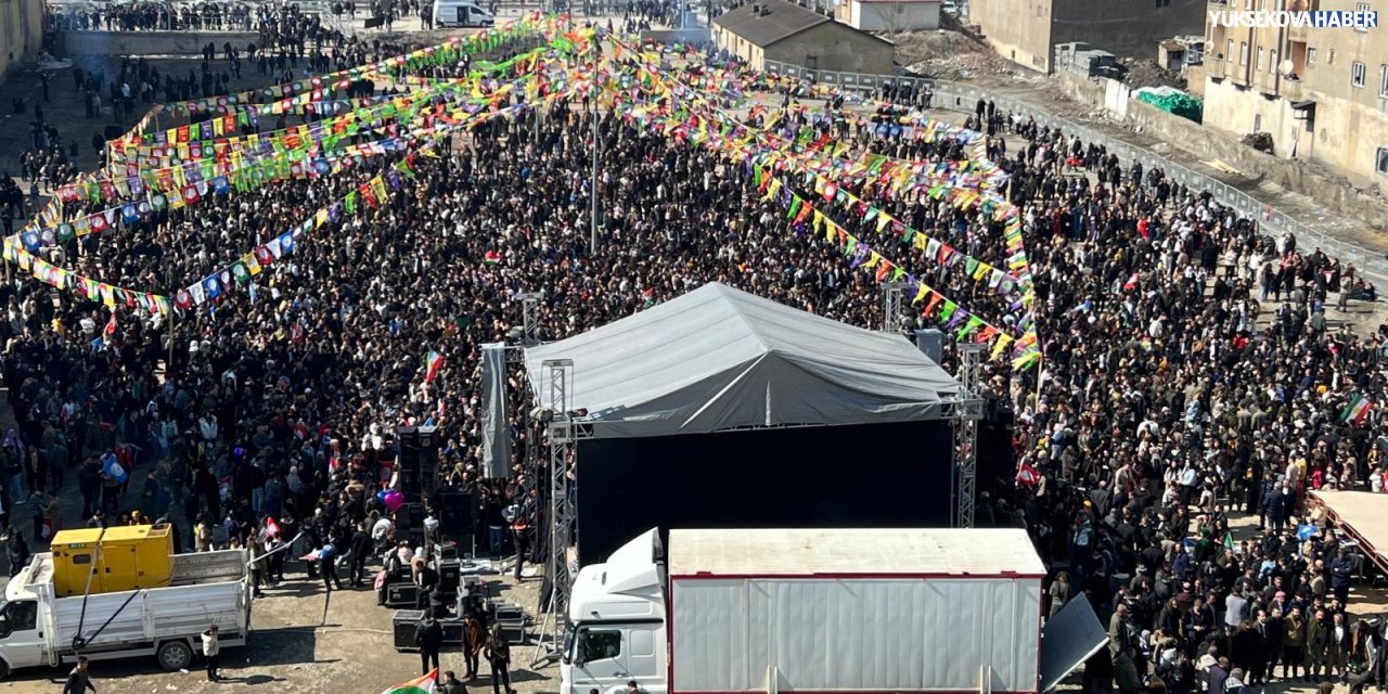 Yüksekova’da Newroz kutlaması sona erdi